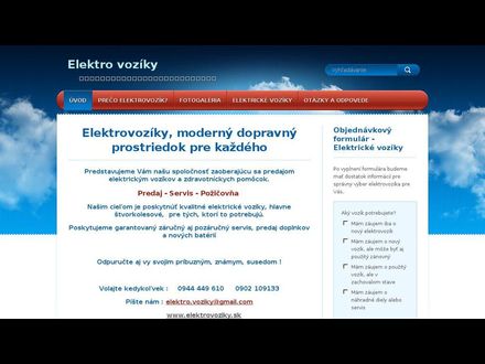 www.elektrovoziky.sk