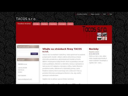 www.tacos-s-r-o.webnode.sk