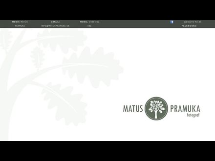 www.matuspramuka.sk