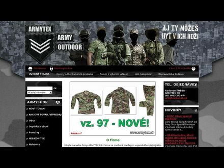 www.armytex.sk
