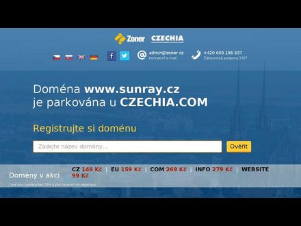 www.sunray.cz
