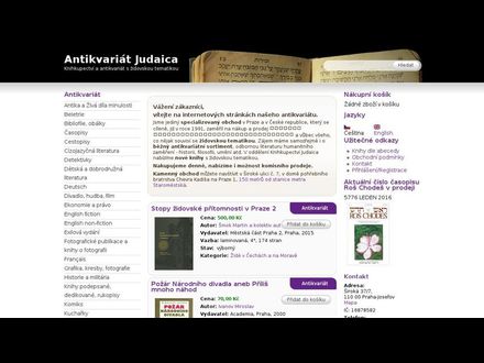 www.antikvariat-judaica.cz