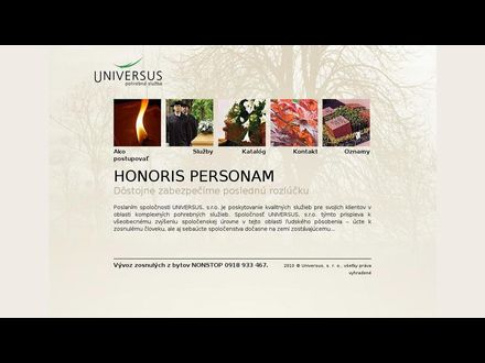 www.universus.sk