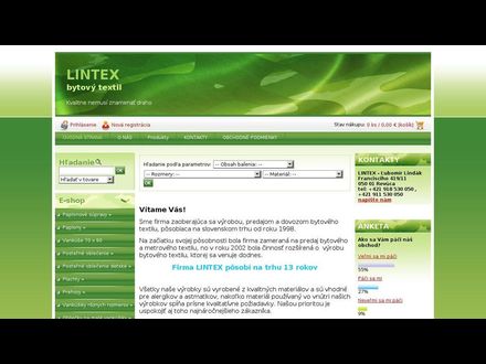 www.lintex.sk