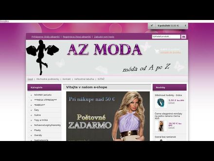www.azmoda.sk