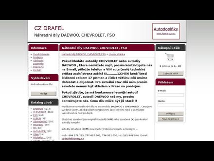 www.czdrafel.cz
