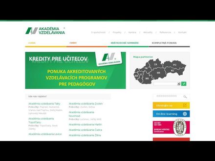 www.akademiavzdelavania.sk