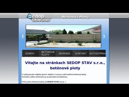 www.sedopstav.sk