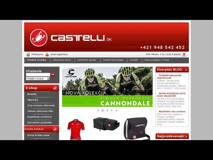 www.castelli.sk