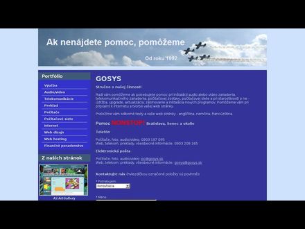 www.gosys.sk