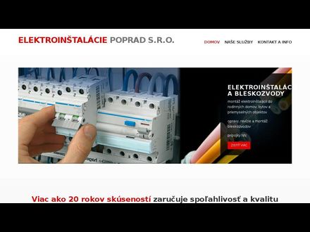 www.elektroinstalaciepoprad.sk