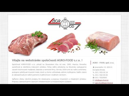www.agro-food.sk