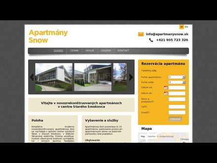 www.apartmanysnow.sk