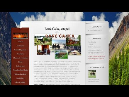 www.ranc-cajka.sk
