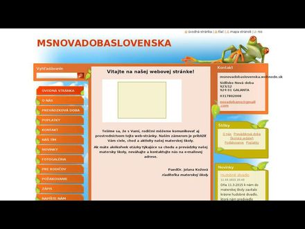 www.msnovadobaslovenska.webnode.sk
