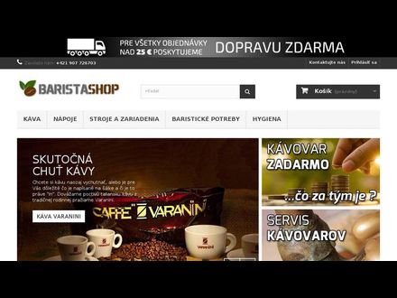 www.baristashop.sk