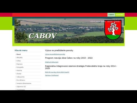 www.cabov.sk