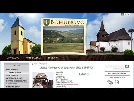www.bohunovo.sk