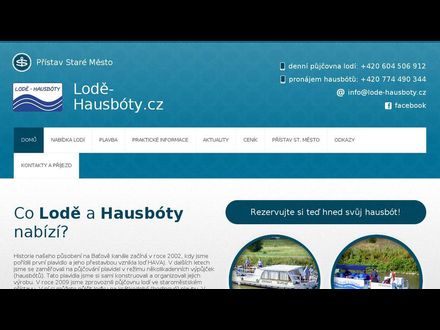 www.lode-hausboty.cz