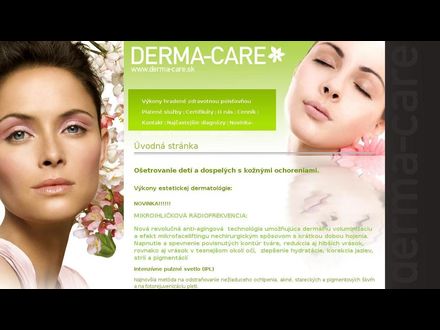 www.derma-care.sk