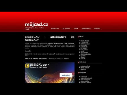 www.mujcad.cz