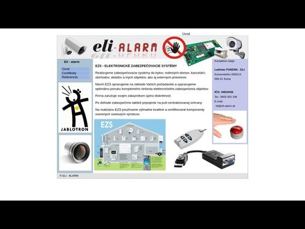 www.eli-alarm.sk