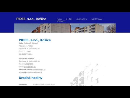 www.pides.sk