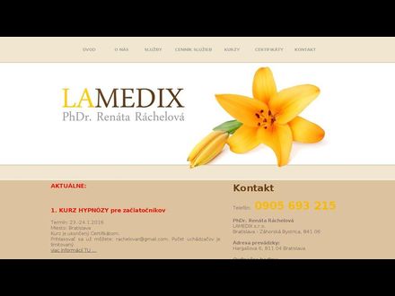 www.lamedix.sk