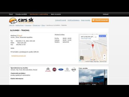 www.cars.sk/predajca/SLOVIMEX-TRADING-Zilina-12036013834069.html