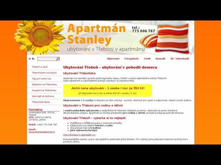 www.apartman-trebon.cz