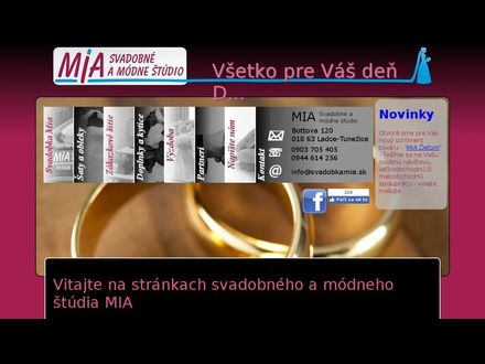 www.svadobkamia.sk
