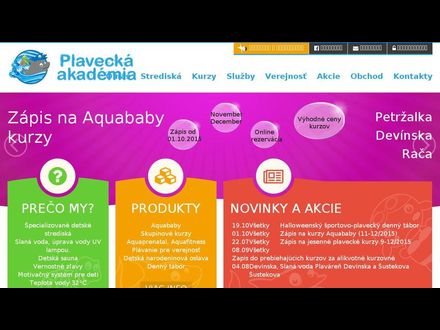 www.plaveckaakademia.sk