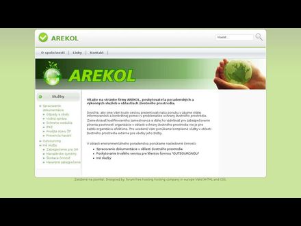 www.arekol.sk