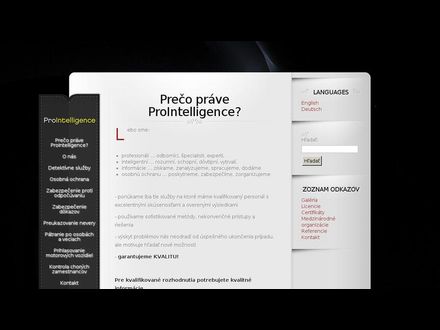 www.prointelligence.sk