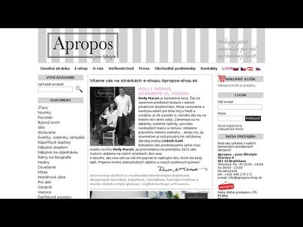 www.apropos-shop.sk