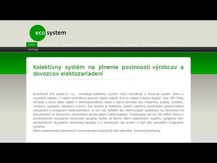 www.eco-system.sk