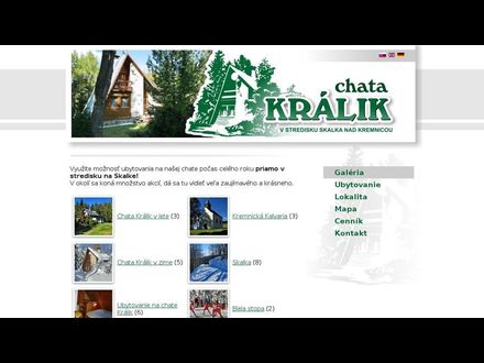 www.chata-kralik.sk