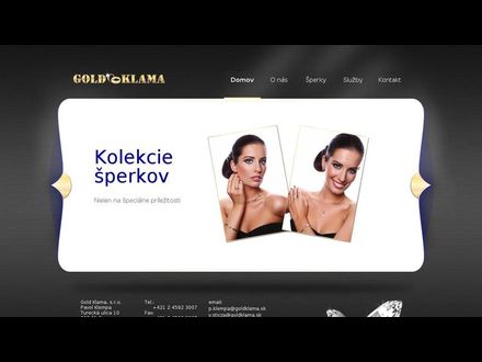 www.goldklama.sk