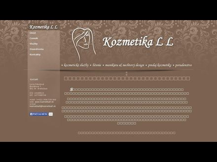 www.kozmetikall.sk