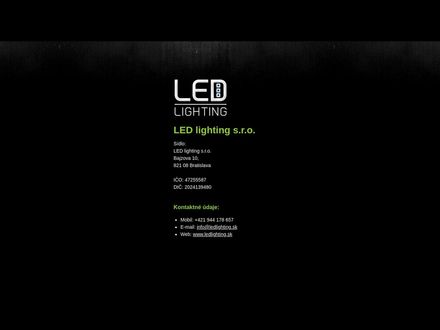 www.ledlighting.sk