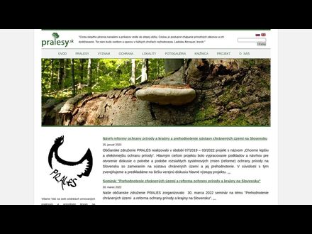 www.pralesy.sk