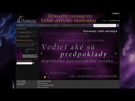 www.numerologiahomera.sk