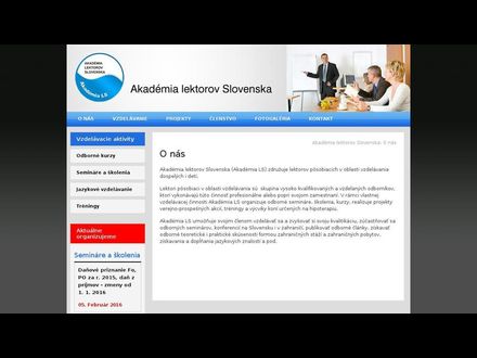 www.akademials.sk