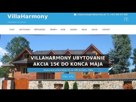 www.villaharmony.sk
