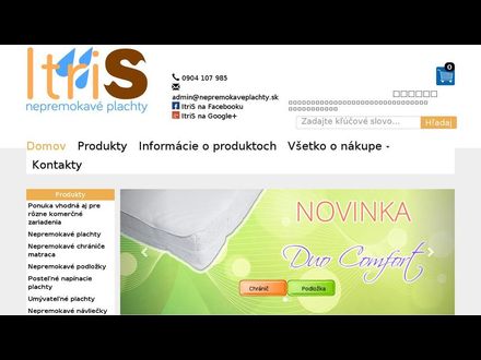www.nepremokaveplachty.sk