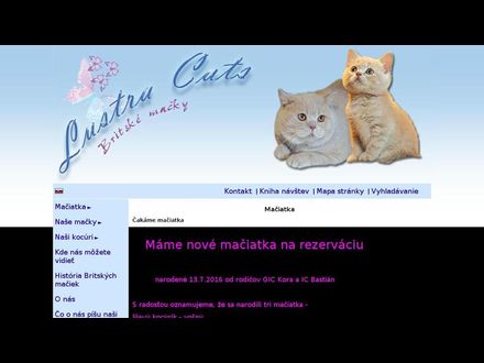 www.lustracats.sk