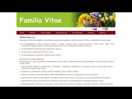 www.familiavitae.sk