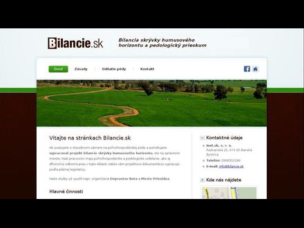 www.bilancie.sk