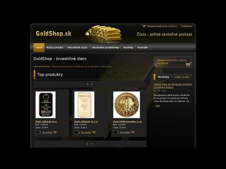 www.goldshop.sk