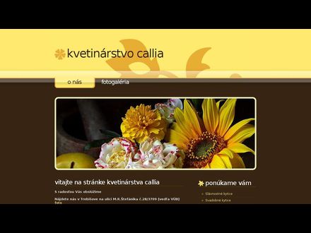 www.kvetinarstvocallia.sk
